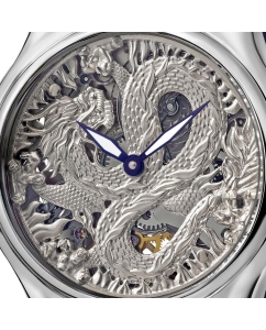 Купить Российские механические серебряные наручные часы NIKA 1102.0.9.125  в E-mobi