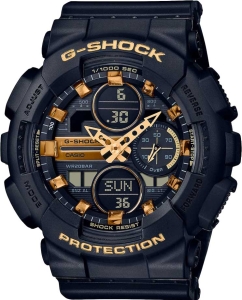 Купить Японские наручные часы Casio G-SHOCK GMA-S140M-1AER с хронографом в E-mobi