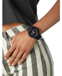 Купить Японские наручные часы Casio G-SHOCK GMA-S140M-1AER с хронографом  в E-mobi