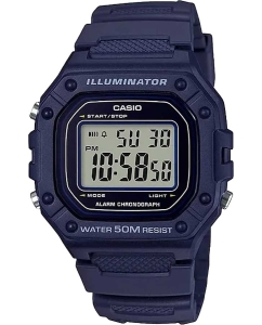 Купить Японские наручные часы Casio W-218H-2A с хронографом в E-mobi