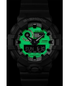 Купить Японские наручные часы Casio G-SHOCK GA-700HD-8A с хронографом  в E-mobi