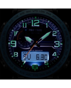 Купить Японские наручные часы Casio Pro Trek PRG-601YB-2 с хронографом  в E-mobi