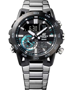 Купить Японские наручные часы Casio Edifice ECB-40DB-1A с хронографом  в E-mobi
