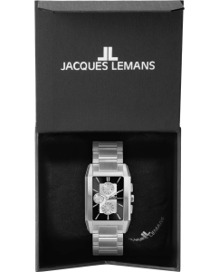 Купить Наручные часы Jacques Lemans 1-2161I с хронографом  в E-mobi