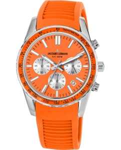 Купить Наручные часы Jacques Lemans 1-2059F с хронографом в E-mobi