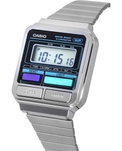Купить Японские наручные часы Casio Vintage A120WE-1A с хронографом  в E-mobi