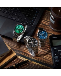 Купить Японские наручные часы Casio Edifice EFV-650D-3A с хронографом  в E-mobi