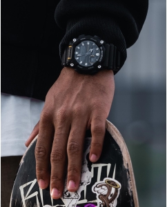 Купить Японские наручные часы Casio G-SHOCK GA-900-1AER с хронографом  в E-mobi