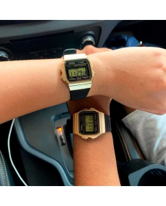 Купить Японские наручные часы Casio Illuminator F-91WM-9A с хронографом  в E-mobi