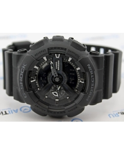 Купить Японские наручные часы Casio G-SHOCK GA-110-1B с хронографом  в E-mobi
