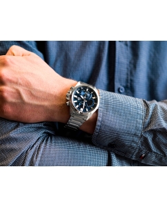 Купить Японские наручные часы Casio Edifice ECB-30D-2AEF с хронографом  в E-mobi