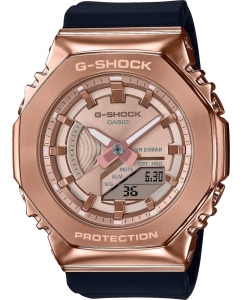 Купить Японские наручные часы Casio G-SHOCK GM-S2100PG-1A4ER с хронографом в E-mobi
