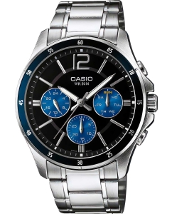 Купить Японские наручные часы Casio Collection MTP-1374D-2A в E-mobi
