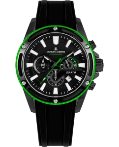 Купить Наручные часы Jacques Lemans 1-2141C с хронографом в E-mobi