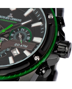Купить Наручные часы Jacques Lemans 1-2141C с хронографом  в E-mobi