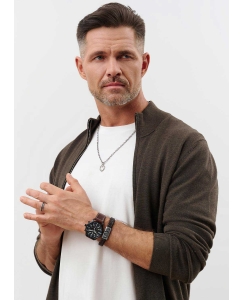 Купить Японские наручные часы Citizen CA0695-17E с хронографом  в E-mobi