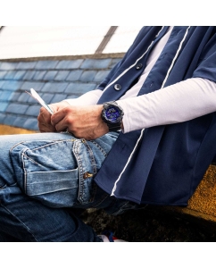 Купить Японские наручные часы Casio G-SHOCK GA-700VB-1AER с хронографом  в E-mobi