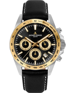 Купить Наручные часы Jacques Lemans 1-1877D с хронографом в E-mobi