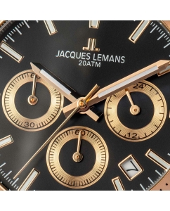 Купить Наручные часы Jacques Lemans 1-1877D с хронографом  в E-mobi