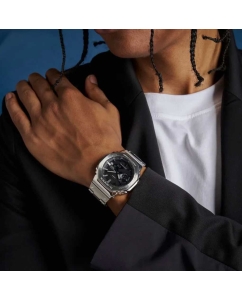 Купить Японские наручные часы Casio G-SHOCK GM-B2100D-1AER с хронографом  в E-mobi