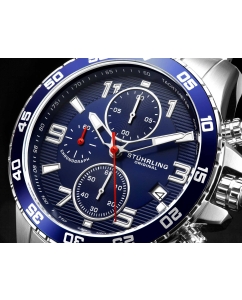 Купить Наручные часы Stuhrling 3957.2 с хронографом  в E-mobi