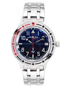 Купить Российские механические наручные часы Восток Амфибия 420957 в E-mobi