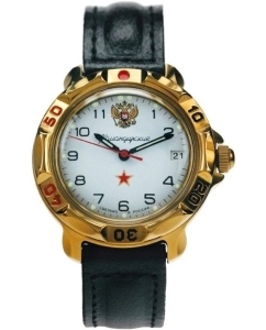 Купить Российские механические наручные часы Восток Командирские 439322 в E-mobi