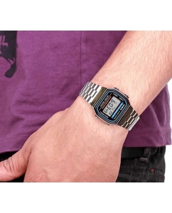 Купить Японские наручные часы Casio Vintage A-164WA-1 с хронографом  в E-mobi