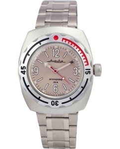 Купить Российские механические наручные часы Восток Амфибия 90661 в E-mobi