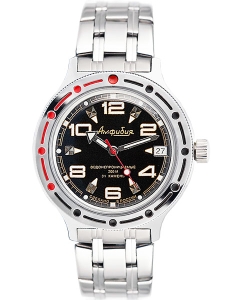 Купить Российские механические наручные часы Восток Амфибия 420335 в E-mobi