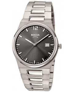 Купить Титановые наручные часы Boccia Titanium 3661-02 в E-mobi