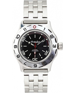 Купить Российские механические наручные часы Восток Амфибия 100820 в E-mobi