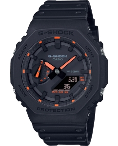 Купить Японские наручные часы Casio G-SHOCK GA-2100-1A4ER с хронографом в E-mobi