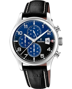 Купить Наручные часы Festina F20375/7 с хронографом в E-mobi