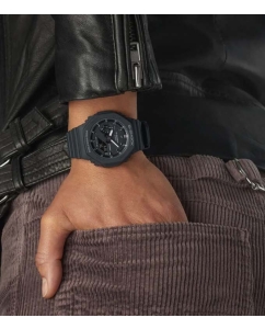 Купить Японские наручные часы Casio G-SHOCK GMA-S2100-1AER с хронографом  в E-mobi