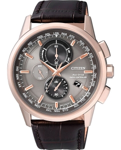 Купить Японские наручные часы Citizen AT8113-12H с хронографом в E-mobi