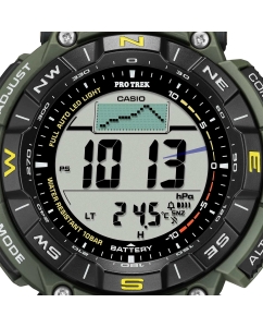 Купить Японские наручные часы Casio Pro Trek PRG-340-3E с хронографом  в E-mobi