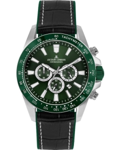 Купить Наручные часы Jacques Lemans 1-2140C с хронографом в E-mobi