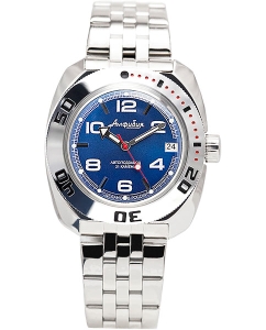 Купить Российские механические наручные часы Восток Амфибия 710432 в E-mobi