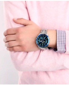 Купить Японские наручные часы Casio Edifice EFR-552D-1A2 с хронографом  в E-mobi