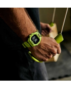 Купить Японские спортивные наручные часы Casio G-SHOCK GBD-200-9ER с хронографом  в E-mobi