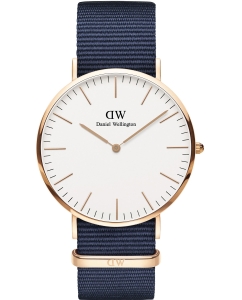 Купить Наручные часы Daniel Wellington Classic 40 Bayswater RG White в E-mobi