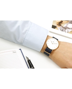 Купить Наручные часы Daniel Wellington Classic 40 Bayswater RG White  в E-mobi