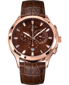 Купить Швейцарские наручные часы L Duchen D742.41.48 с хронографом в E-mobi