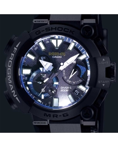 Купить Японские титановые наручные часы Casio G-SHOCK MRG-BF1000R-1A с хронографом  в E-mobi