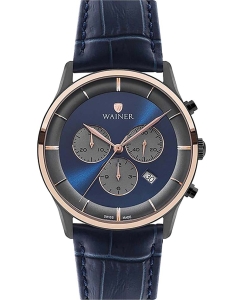 Купить Швейцарские наручные часы Wainer WA.19991-B с хронографом в E-mobi