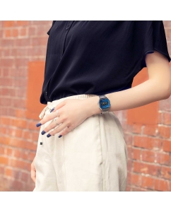 Купить Японские наручные часы Casio Vintage A168WEM-2B с хронографом  в E-mobi