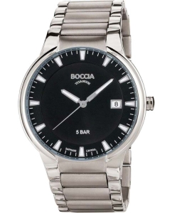 Купить Титановые наручные часы Boccia Titanium 3629-01 в E-mobi