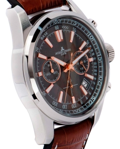 Купить Наручные часы Jacques Lemans 1-2117W с хронографом  в E-mobi