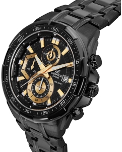 Купить Японские наручные часы Casio Edifice EFR-539BK-1A с хронографом  в E-mobi
